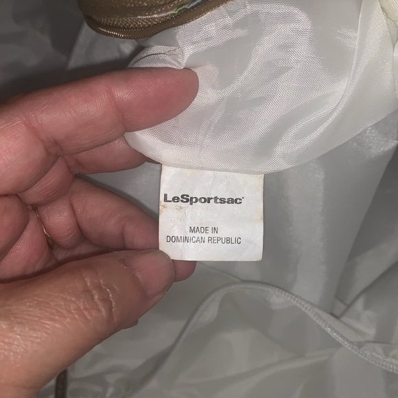 Bnwot LeSportsac Large Nylon Duffle/Tote W Matching Accessorie Bag - Picture 5 of 14